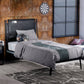 Letto Linea Dark Metal (100x200 Cm)