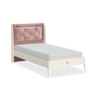 Letto Elegance Classic Con Testiera 100x200 cm, Struttura Elegante e Comoda, Fino a 130 kg