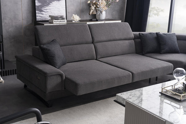 Divano Angolare Palermo Con Modulo letto, Design Elegante e Comfort Assoluto